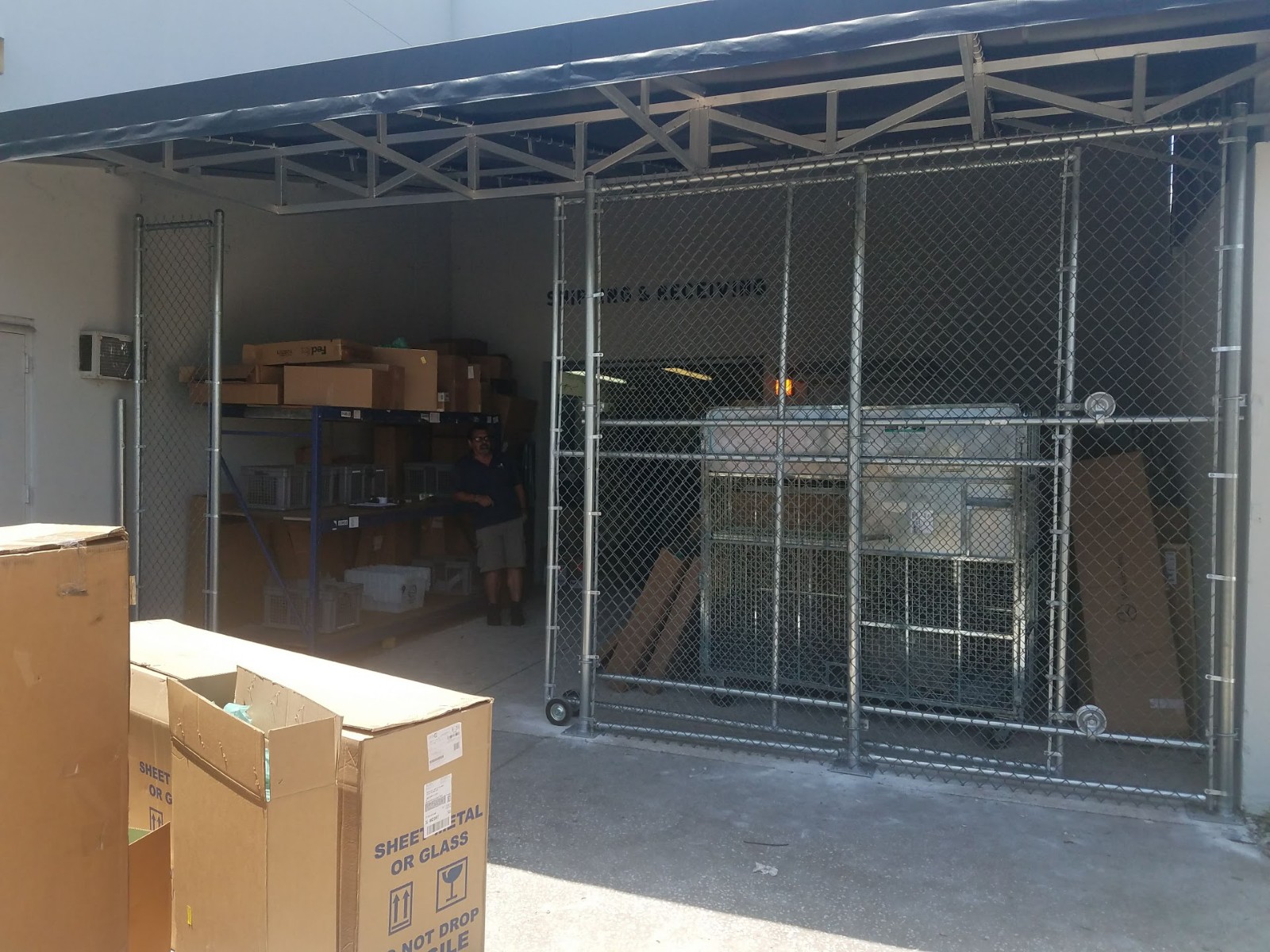 8' HIGH GALVANIZED CHAIN LINK chain fencing