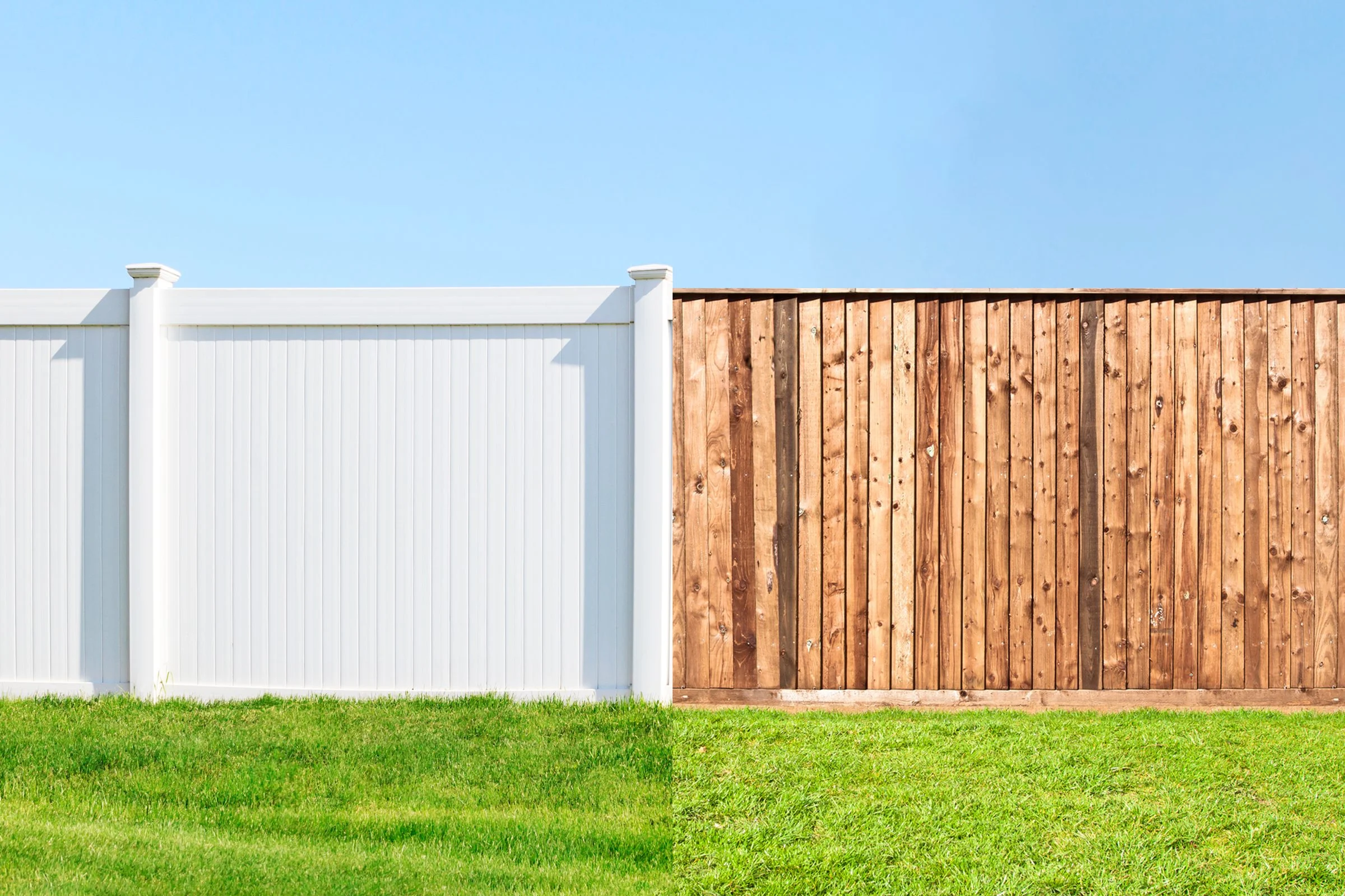 Vinyl vs. Wood Fencing: A Comparison of Practicality, Cost, and Aesthetics
