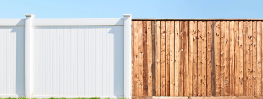 Vinyl vs. Wood Fencing: A Comparison of Practicality, Cost, and Aesthetics